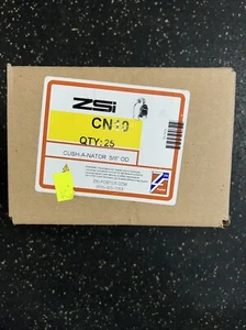 NEW Box of 25 ZSI CN10 Cushanator 5/8” OD Cushioned Clamp - Picture 1 of 1