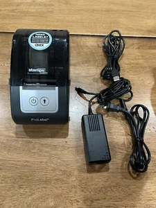 Stamps.com ProLabel Thermal P2 Printer w/ Power Cable + USB Cable Tested Works - Picture 1 of 7