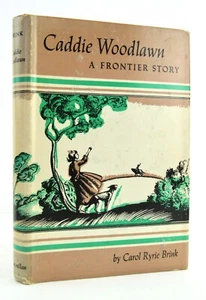 CADDIE WOODLAWN A Frontier Story Carol Ryrie Brink 1935 Book Club Ed HBDJ VGC L1 - Bild 1 von 6