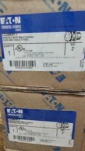 NEU EATON CROUSE HINDS CGB6917 2" GERADER KÖRPER AUSSENGEWINDE KABEL & KABELVERSCHRAUBUNG - Bild 1 von 1