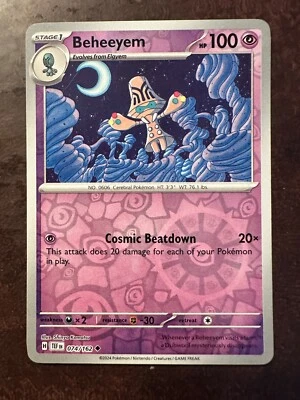 Beheeyem 074/162 Sv05: Temporal Forces Reverse Holo - Image 1 of 2