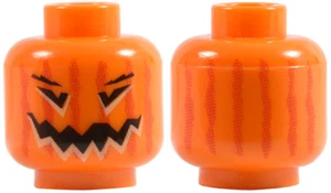 New LEGO Pumpkin Head FIERCE Game Carved Face Build Character Harry Potter - Picture 1 of 2