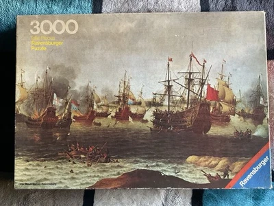Puzzle Ravensburger 3000 pezzi - FRIGATE IN BATTAGLIA - NUOVO - Immagine 1 di 4
