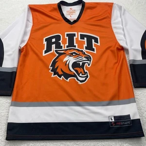 ProSphere RIT Tigers Hockey Jersey - Men's Large - Rochester Institute - Picture 1 of 7