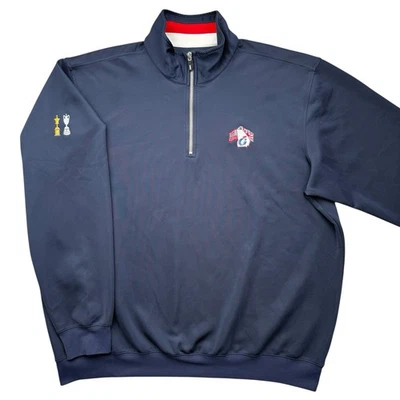 Chaqueta Pullover 2XL The Golf Club of Georgia Alpharetta Course Para Hombre 1/4 Cremallera Foto 1 de 4