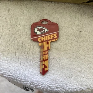 Kansas City Chiefs KW1 ungeschnittener Hausschlüssel Rohling Taylor Kelce Swift - Bild 1 von 3