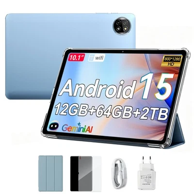 Blackview Tab 20 WiFi Android 15 Tablet 10.1" 12GB+64GB+2TB Dual Camera 6600mAh - Image 1 of 4