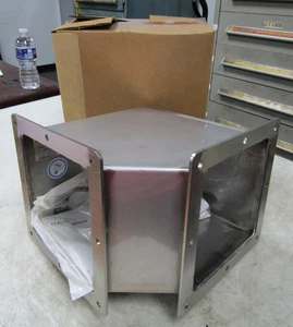 💥NEW NVENT HOFFMAN 90-DEGREE BRUSHED STAINLESS STEEL ELBOW F66WE90SS - Picture 1 of 10