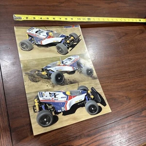Rare Vintage Tamiya Thundershot  Poster 10 in x 14 in  Two Sided.  MRC - Picture 1 of 24
