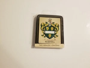 Two Heraldic Coasters - McKenna - Packaged Like new - Bild 1 von 4