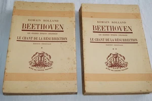ROMAIN ROLLAND BEETHOVEN LE CHANT DE LA RESURRECTION 2/2 1937 - Bild 1 von 5