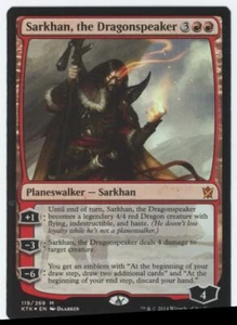 2014 Khans of Tarkir Sarkhan, the Dragonspeaker Expansion/Mythic #119 - Picture 1 of 2