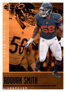 Illusions Orange Parallel Roquan Smith 2019 inserto NFL PWE osos #24 - Imagen 1 de 2