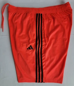 Mens Size XL Bright Red/Black Adidas TR-ES PIQ 3 Shorts IR9140 - Picture 1 of 3