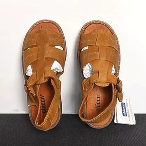 Chicco Unisex Braun Leder Sandalen Größe US 12 (30) - Bild 1 von 10