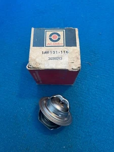 AC DELCO ENGINE THERMOSTAT 131-116 FORD, MORGAN, OPEL, RELIANT, VAUXHALL MODELS - Picture 1 of 2