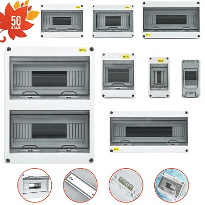 Sicherungskasten Feuchtraum Verteilerkasten IP65 Aufputzverteiler Kleinverteiler - Bild 1 von 4