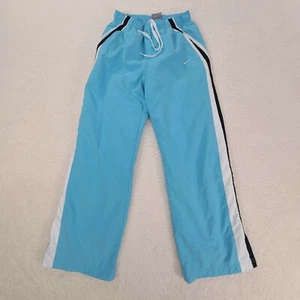 Nike Pants Girls Medium Blue Youth Kids Sweat Pants Athletic Joggers Outdoors - Picture 1 of 8