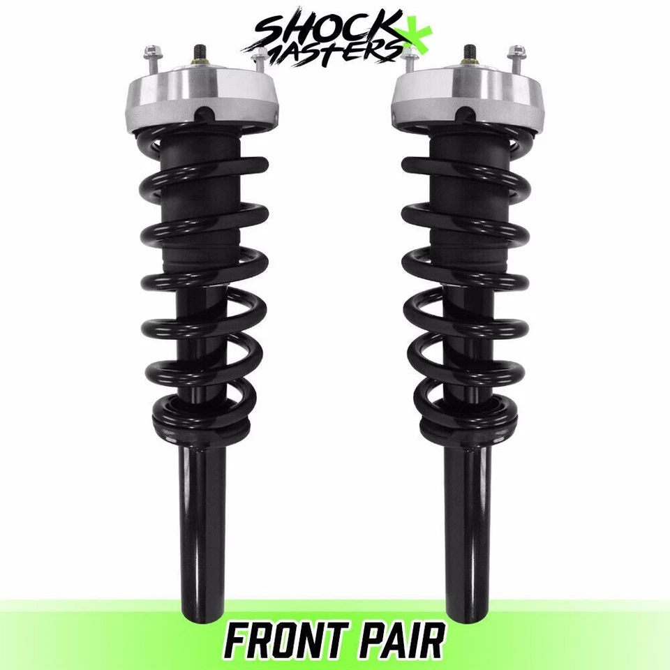 Front Pair Complete Strut & Spring Assemblies for 2007-2013 BMW X5 Foto 1 de 4