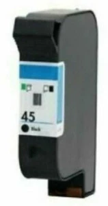 Cartucho de tinta genuino negro HP 45 para impresora profesional HP Deskjet Officejet OEM NUEVO - Imagen 1 de 1