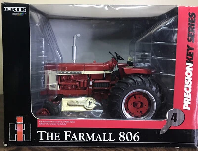 The Farmall 806 Tractor 1:16 Precision Key Series #4 ERTL Britains Case IH 2007 - Image 1 of 4