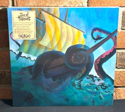SEA OF THIEVES - Soundtrack, Limited 3LP COLORED VINYL Gatefold Book Jacket New! - Image 1 of 4