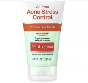 Neutrogena Oil-Free Acne Stress Control Power Clear Scrub 6 fl. oz F1 - Picture 1 of 3