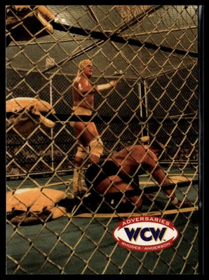 1995 Cardz WCW Main Event #71 Dustin/Arn (Cage Match) - Image 1 of 2