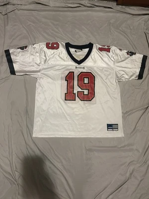 Camiseta Adidas Keyshawn Johnson Tampa Bay Bucaneers Vintage (Hombre XL) Foto 1 de 4