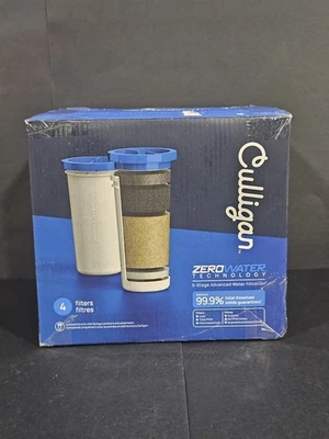 Culligan with ZeroWater Technology Replacement Filter 4-Pack, 5-Stage Advanced - Image 1 of 4