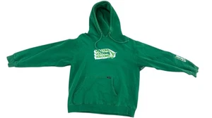Vintage 90s Y2K Volcom Hoodie Pullover Size Medium 21x26 Spell Out Surf Snow Sk8 - Picture 1 of 7