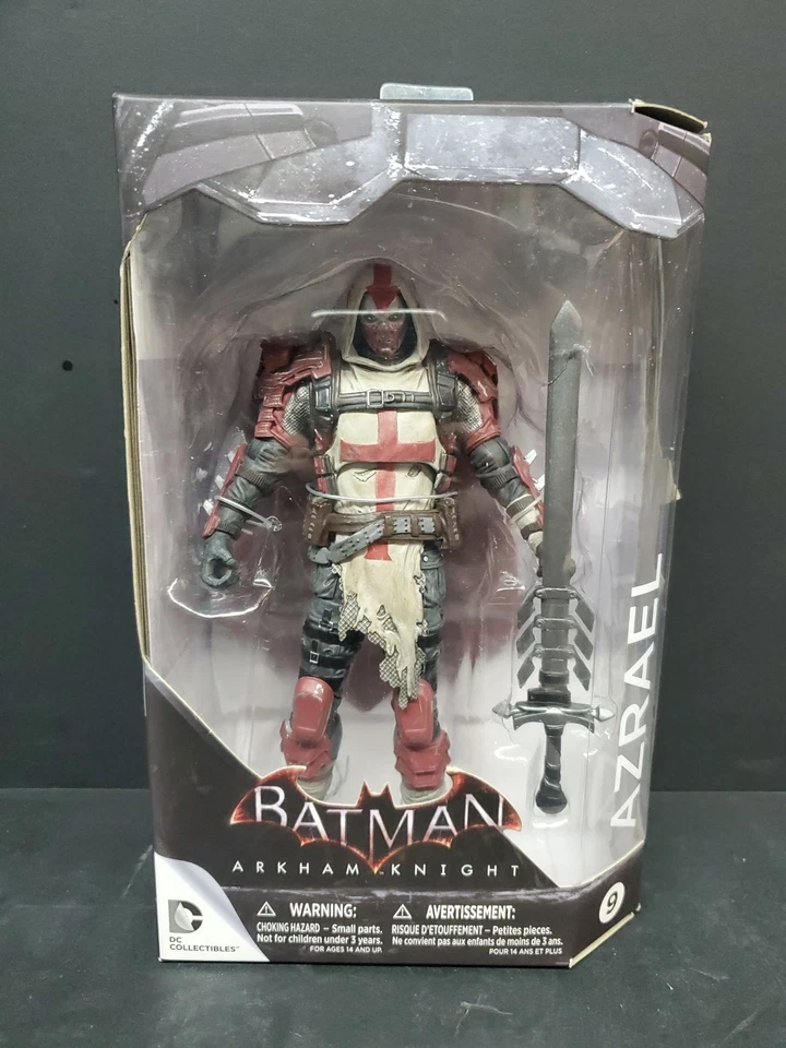 MOC DC Comics Batman Arkham Knight Azrael Action Figure 9