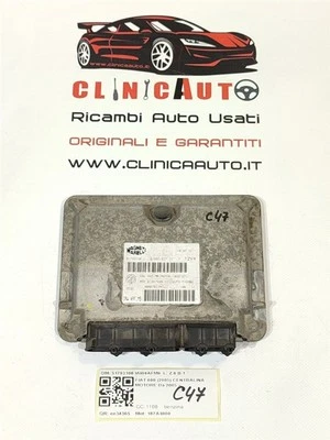 CENTRALINA MOTORE PER FIAT Seicento /600 51793106 IAW4AFM9 187A1000 benzina 110 - Immagine 1 di 4