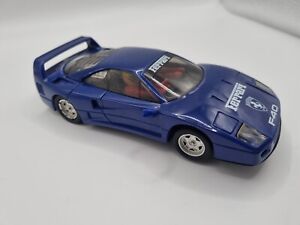 Scalextric Car Scalextric C2207 Ferrari F40 Blue With Lights 