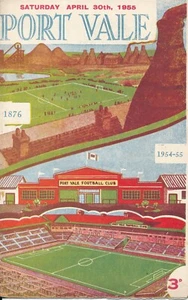 PORT VALE v Rotherham United 1954/1955 - Football Programme - Picture 1 of 1