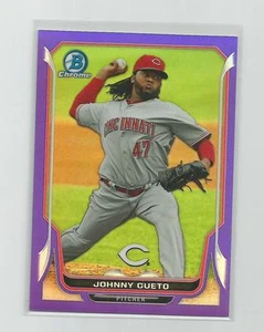 2014 Bowman Chrome JOHNNY CUETO Purple Refractor 088/150 - Picture 1 of 1
