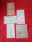 FOREIGN HORSE RACING TOTE TICKETS-LOT OF 5-GREECE-SOUTH AFRICA-MORE!