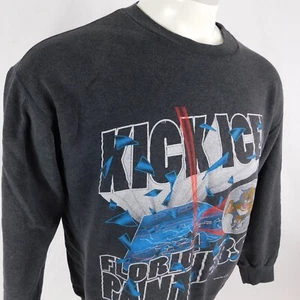 Sudadera Negra De Colección Florida Panthers Nutmeg Mills KICK ICE NHL Hockey Talla M - Imagen 1 de 14