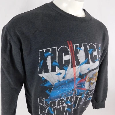 Sudadera Negra De Colección Florida Panthers Nutmeg Mills KICK ICE NHL Hockey Talla M Foto 1 de 4