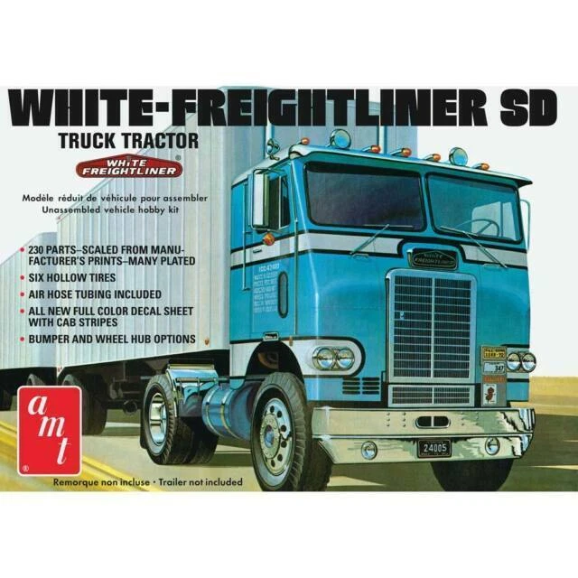 AMT 1004 Freightliner SD Truck Tractor Model Kit