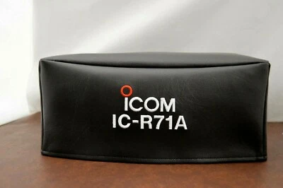 Icom IC-R71A Signature Series copertura antipolvere radioamatore radioamatore - Immagine 1 di 2