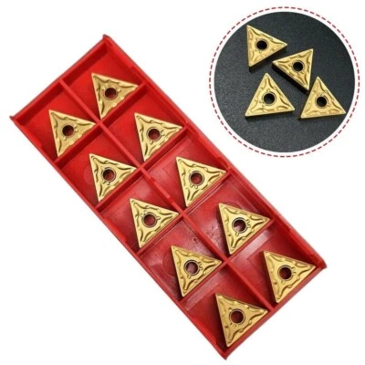 CK-CNC US 10PCS TNMG331 TNMG160404-MA CK251 Carbide CNC Lathe Turning inserts For MTJNR