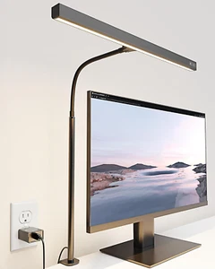 12W LED Desk Lamp for Office Home, Desk Light with Adjustable Gooseneck - Picture 1 of 11