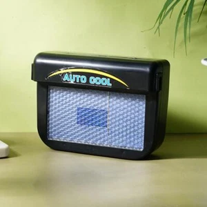 Solar Power Car Window Fan Cooler Auto Ventilator Vehicle 2022 Vent New NEW D9S1 - Picture 1 of 10