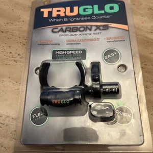 NEW TRUGLO TG625B CARBON XS DROP AWAY ARROW REST RH BLACK - Picture 1 of 2