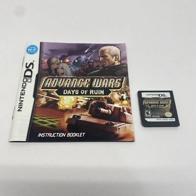 Advance Wars: Days of Ruin (Nintendo, DS) Cartridge Game And Manual Only- Tested - Image 1 of 2