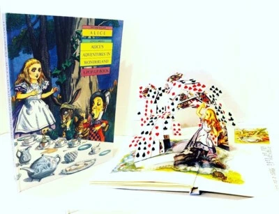 Alice Adventures In Wonderland Pop Up Book Lewis Carroll The Macmillan Alice New - Image 1 of 4