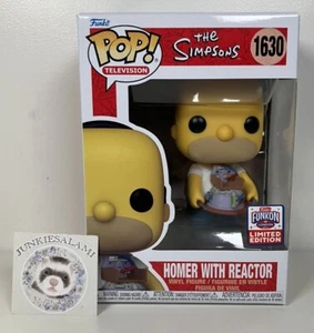 The Simpsons #1630 Homer with Reactor Funko Pop! TV Funkon 24 Mint P/P - Picture 1 of 6