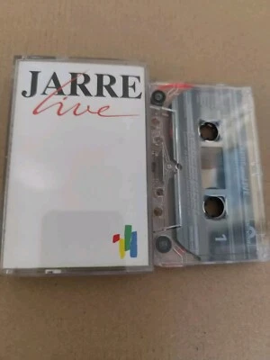 Jean Michel Jarre - Jarre Live Cassette Tape Album 1989 Polydor Records Foto 1 de 3
