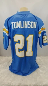 San Diego Chargers Ladinian Tomlinson Football Jersey Men Size XL - Picture 1 of 9